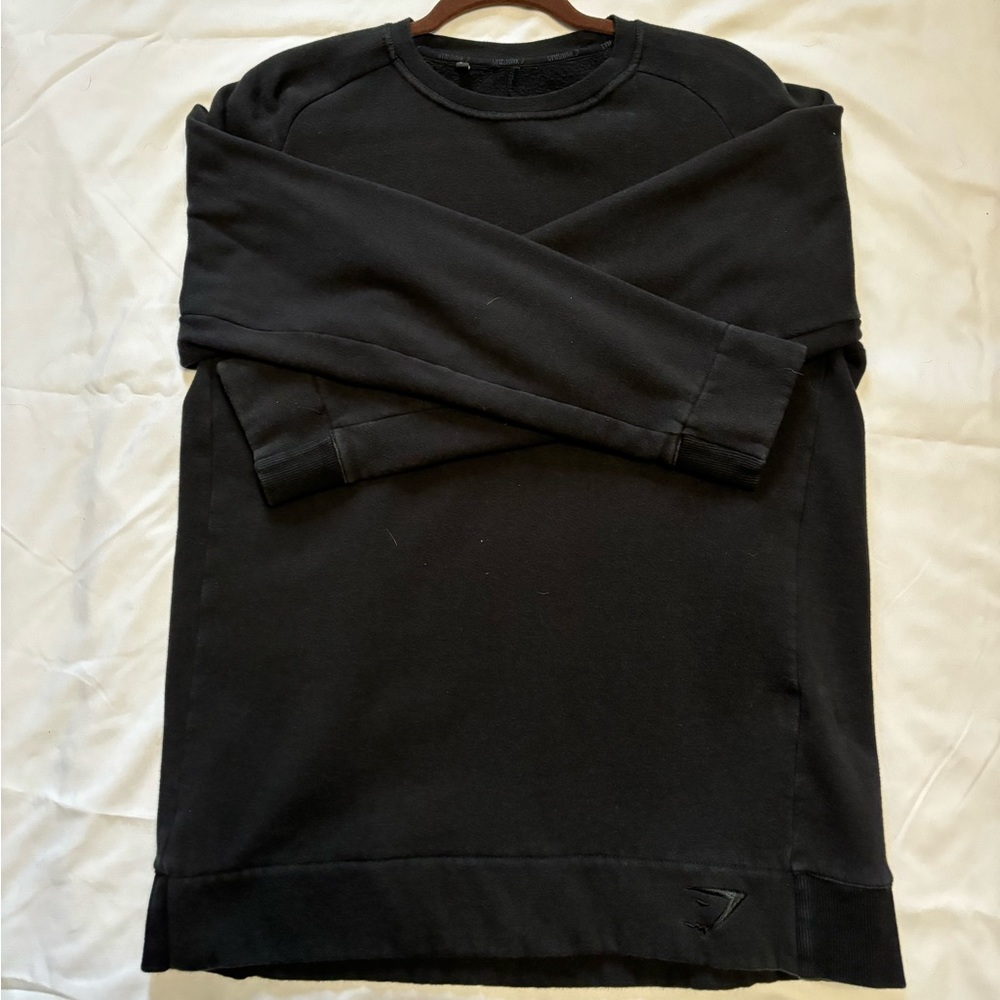 Large Gymshark Hoodie in Black